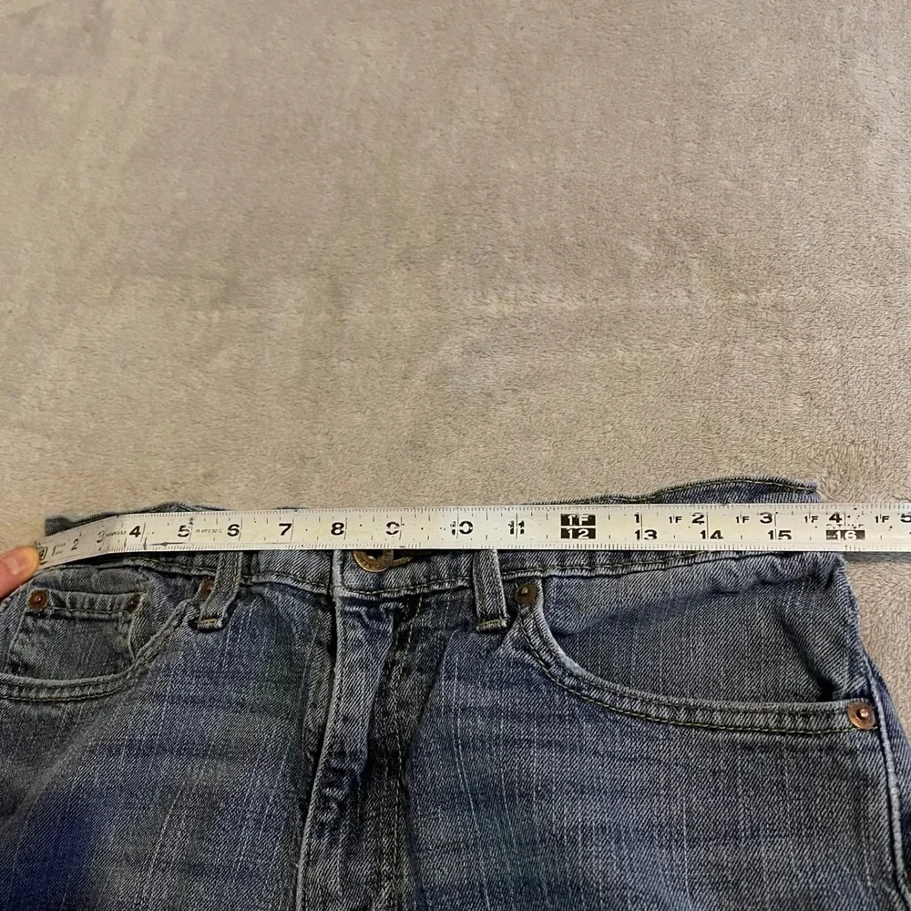 Signature by Levi Strauss & Co Mens Slim Straight Blue Denim Jeans‎ Size 32x28